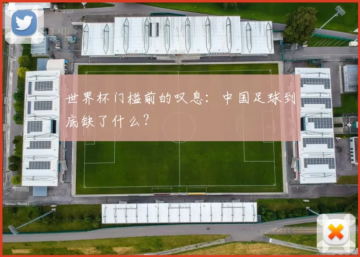 世界杯门槛前的叹息:中国足球到底缺了什么?