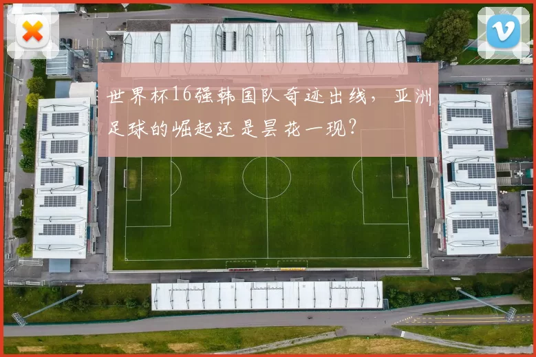 世界杯16强韩国队奇迹出线,亚洲足球的崛起还是昙花一现?
